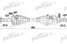 Полуось передняя левая 22x580x52x22 ABS: 29T OPEL: