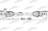 Полуось передний мост справа 27X943X60X25 ABS:46T