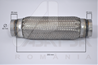 60106asam гофра глушителя! 60x250 mm