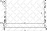 10-25713-SX_радиатор системы охлаждения! Fiat Doblo 1.2i 00-05/1.4i 05&gt/1.6 04&gt