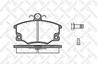 157 004-sx /146 04/fdb370 колодки дисковые п. fiat tempra 1.4i-1.9d/td 89-96