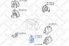 25-17284-sx подушка двигателя передняя левая honda hr-v gh1/gh2/gh3/gh4 1998-2005
