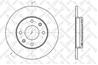 6020-9910-sx диск тормозной передний peugeot 309/405  citroen saxo/zx 1.0-1.9 83