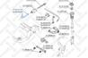 51-00274-sx наконечник рулевой наружный левый mazda 6 07