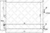 10-45170-sx /dn5270/ns94616 [92100bm407] радиатор конд. nissan almera all 00/primera all 02