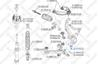 52-00182-sx опора шаровая нижняя honda accord 2.0-2.4/2.2di 08