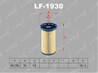Lf-1930 фильтр топливный audi 1.6d-2.0d 12&gt  skoda octavia(5e) 1.6d-2.