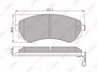 Bd-5710 колодки тормозные передние nissan almera(n15) 97&gt patrol(y61) 97&gt