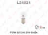 Лампа P21W 24V BA15S