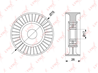 Pb-5235 ролик натяжного механизма / приводной mercedes-benz c230-350(w