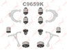 C9659k комплект сайлентблоков lynxauto