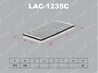 LAC-1235C Фильтр салонный MB Sprinter 95-06