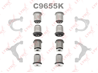 C9655k комплект сайлентблоков lynxauto