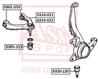 Сайлентблок переднего верхнего рычага HONDA CIVIC EJ 1993-2001
