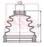 ПЫЛЬНИК ШРУСА ВНУТРЕННИЙ 25x89x85 (КОМПЛЕКТ БЕЗ СМ
