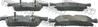 Колодки передние mercedes benz ml-class 166 2011- 1601-166f