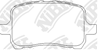 Колодки тормозные дисковые PN0583 от производителя NiBK