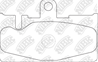 Pn1456-nibk_!колодки дисковые з. lexus ls 430 00&gt