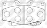 PN1242-NIBK_!колодки дисковые п. Toyota Land Cruiser 2.4-4.5/2.4D/4.2TD 90&gt