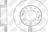 ДИСК ТОРМ ЗАДНИЙ LC150 GX460