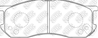 Колодки тормозные дисковые PN6341