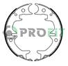 Колодки тормозные барабанные toyota avensis 9703, camry 9601 carina e 9497, celica 9499 rear