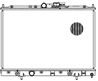 Радиатор охл. для а/м Mitsubishi Pajero Pinin (98-) 1.8i/2.0i M/A (LRc 11172)