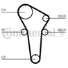 5421XS Ремень ГРМ Mazda 323 1.5 16V 94-98