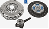 Clutch kit with hydraulic bearing