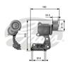 GATES T38410 Натяж.привод.ремня CAMRY/RAV 4 3.5 08-