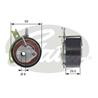 GATES T43186 Натяжитель ремня ГРМ CITROEN/PEUGEOT/FORD/LAND ROVER/MITSUBISHI 2.2D 06-