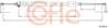 Трос стояночного тормоза CITROEN: C3 DRUM/BR EPC MO 1706/879 mm