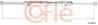 Трос стояночного тормоза RENAULT: EXPRESS DS 91- 1465/1077 mm
