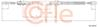 Трос стояночного тормоза лев задн OPEL SINTRA all 2.2-2.2TD-3.0 97-