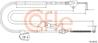 Трос стояночного тормоза CITROEN C1 05-/ PEUGEOT 107 / TOYOTA AYGO R: 1480/1235 mm