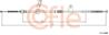 Трос стояночного тормоза лев задн TOYOTA AVENSIS all (дисковые тормоза) (mod.T25) 3/03-3/04