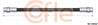 Шланг тормозной задн VW Golf II (+ABS) 83- \ AUDI 80/90/100 86-