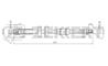Шланг тормозной Citroen Jumper (230_  244) 94-  Pe