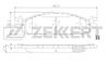 Колодки торм. диск. перед. Ford Explorer IV 05-  E