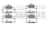 Колодки торм. диск. перед. Audi A4 15-  A5 16-  Q5