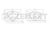 Колодки торм. диск. передн. Mini Cabrio (R52) 04- 