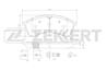 Колодки торм. диск. передн. VW Crafter 30-50 II 16