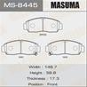Колодки тормозные дисковые передние MS8445 от производителя MASUMA