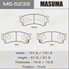 Колодки тормозные дисковые MS5239 от компании MASUMA