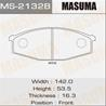 Колодки тормозные дисковые MS2132 от производителя MASUMA