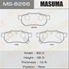 Колодки тормозные дисковые MS8266 от фирмы MASUMA