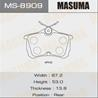 Колодки тормозные дисковые MS8909 от компании MASUMA