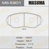 Колодки тормозные дисковые MS5901 от производителя MASUMA