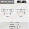 Колодки дисковые MASUMA, GDB1674 front (1/6)