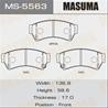 Колодки тормозные дисковые передние MS5563 от компании MASUMA